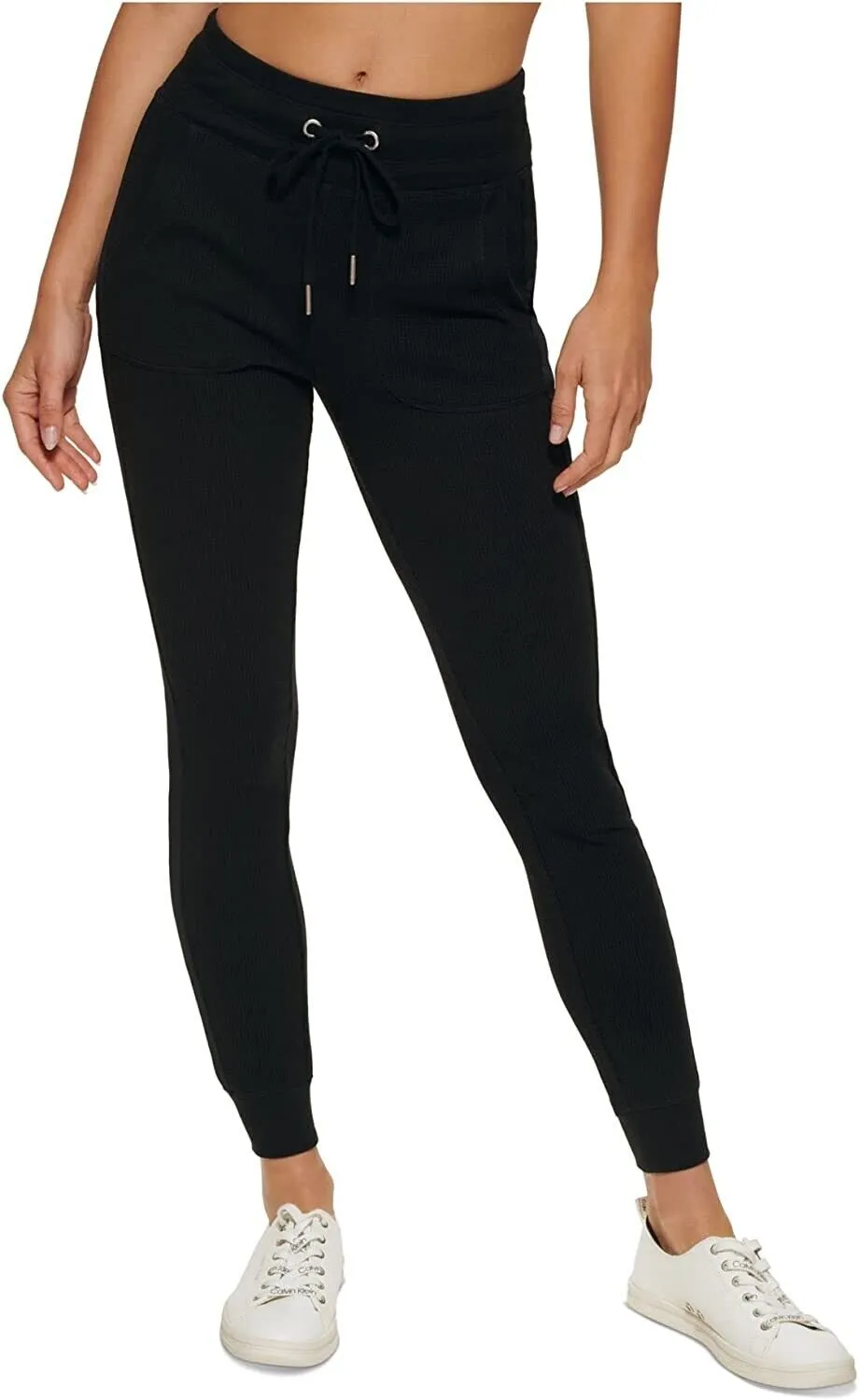 Calvin Klein Performance Womens Black Stretch Textured Thermal Size XS