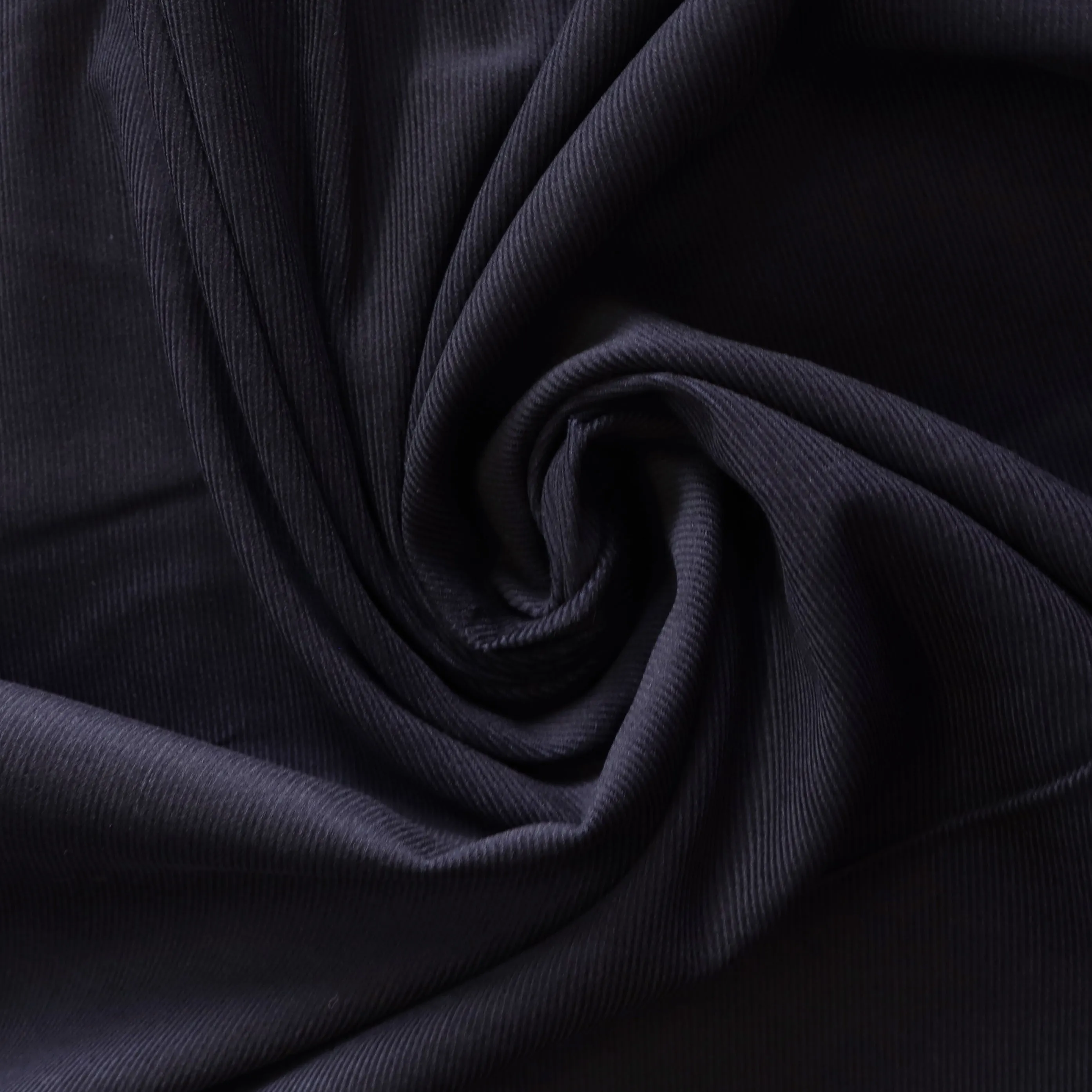 Cotton Needlecord - Navy Blue