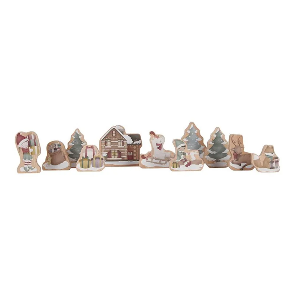Little Dutch Christmas Wooden train track