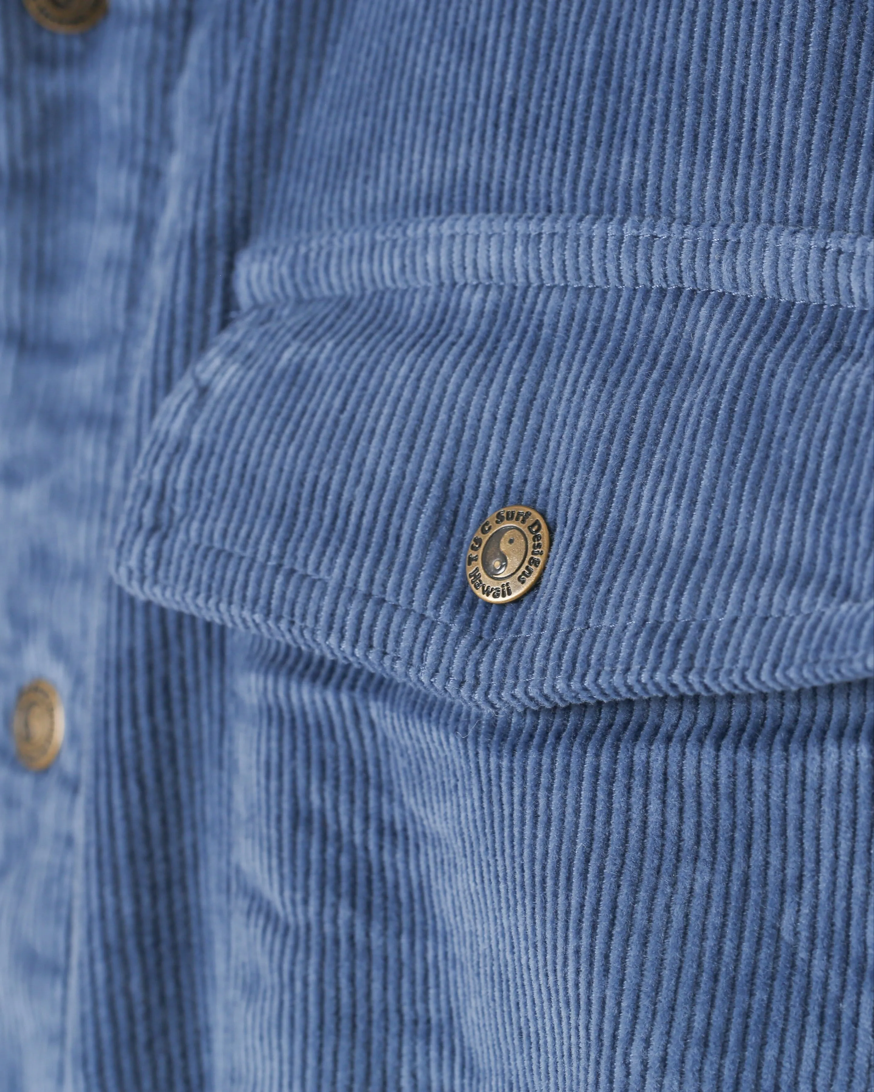 The Ranch Cord Jacket - Cobalt