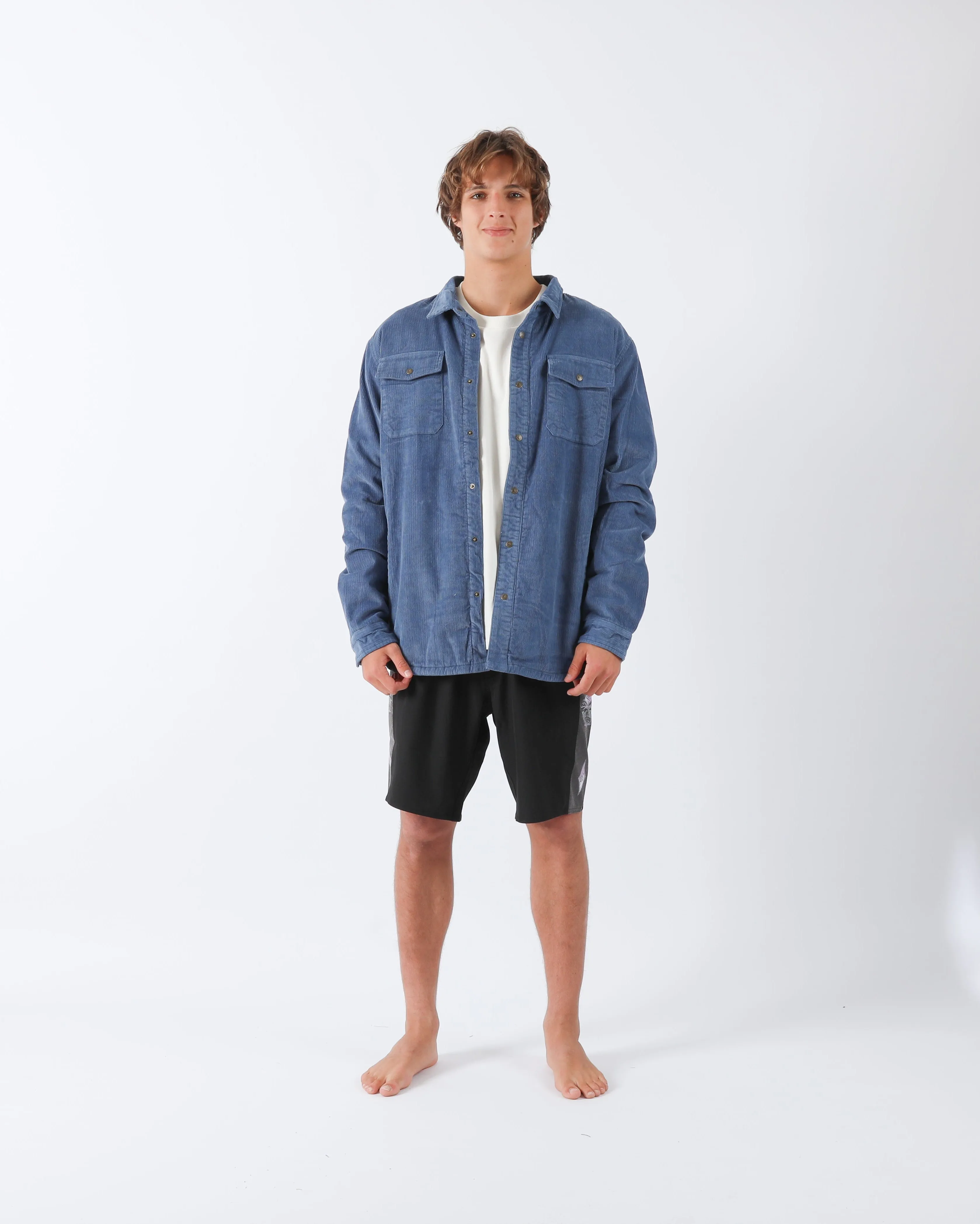 The Ranch Cord Jacket - Cobalt