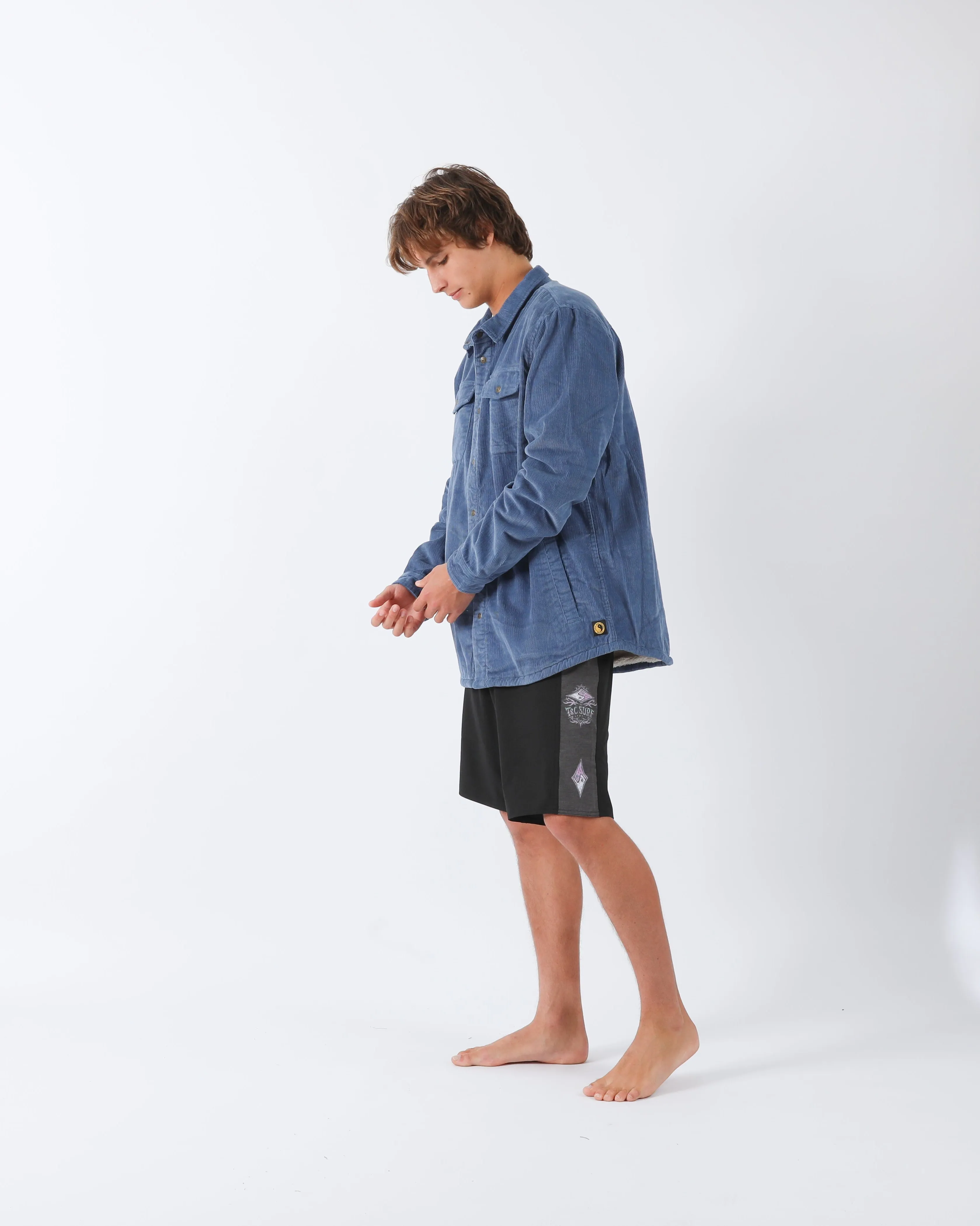 The Ranch Cord Jacket - Cobalt