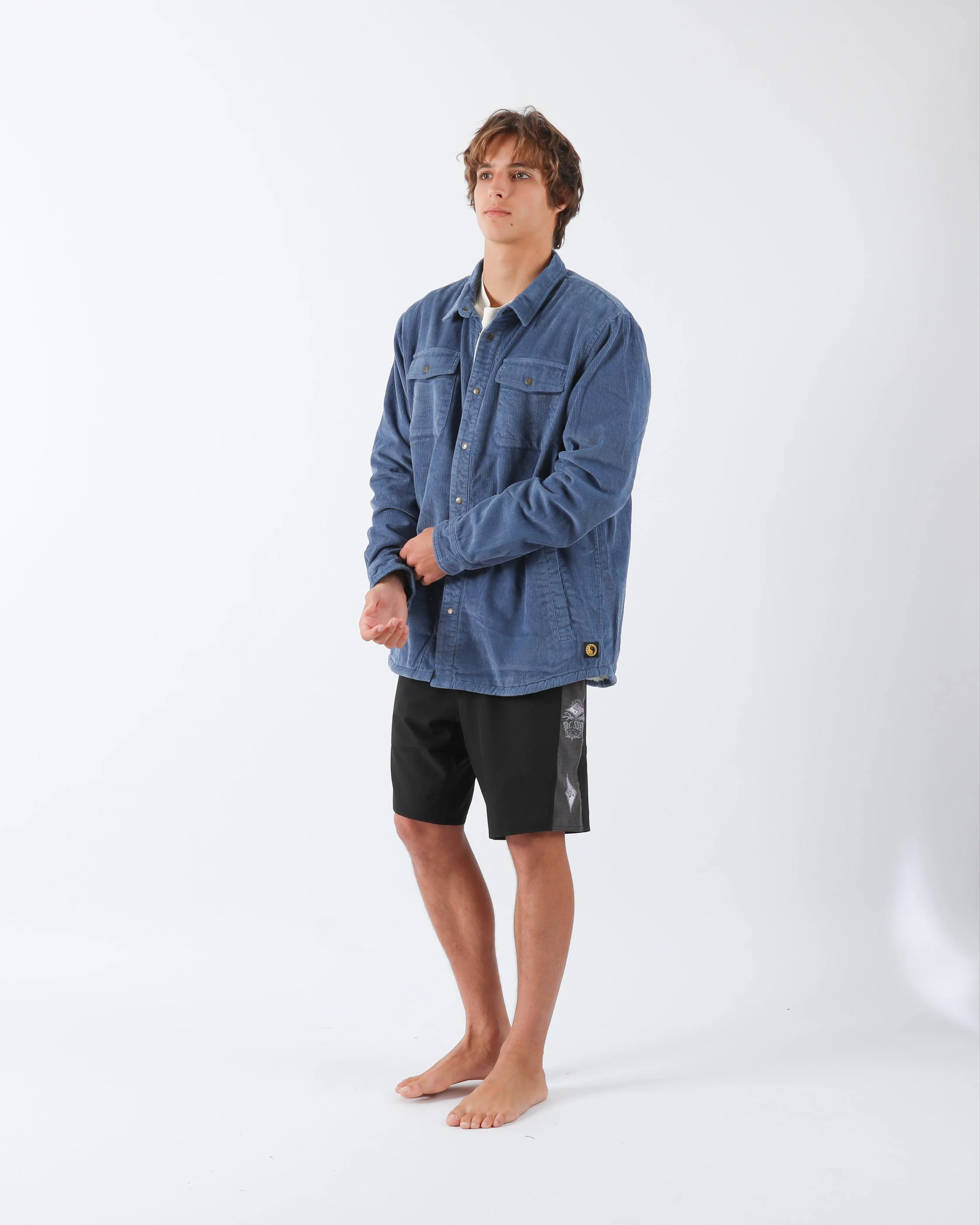 The Ranch Cord Jacket - Cobalt