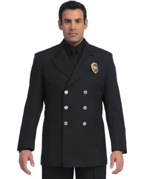 United Uniforms Double Breasted Class A Dress Coat - Polyester/Wool Elastique Weave